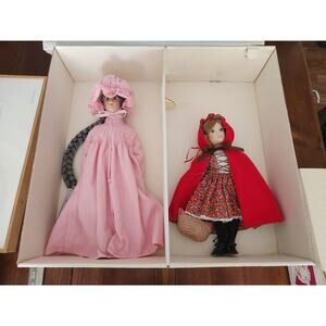 1983 Ltd. Ed. Grandma & Little Red Riding‎ Hood Set by Suzanne Gibson, 1725/3000